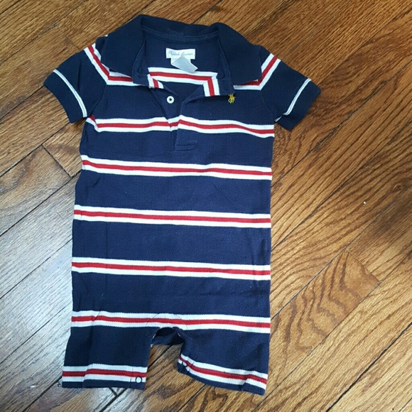 Ralph Lauren Other - Ralph Lauren Infant Polo Romper. Size 9 months